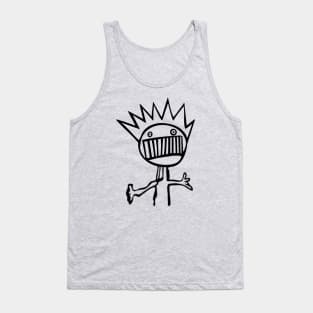 Ween Head Parody Design Illustration Tank Top